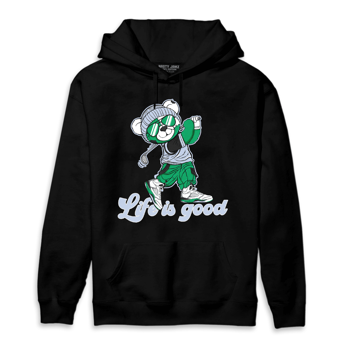 Lucky Green 5s Hoodie Match BER Like Golf - NastyJamz