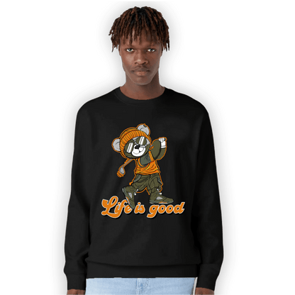Olive 5s Sweatshirt Match BER Like Golf - NastyJamz