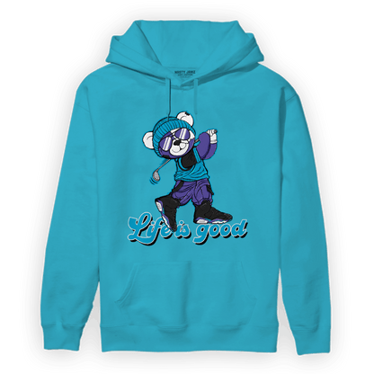 Aqua 6s Hoodie Match BER Like Golf - NastyJamz