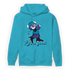 Aqua 6s Hoodie Match BER Like Golf - NastyJamz