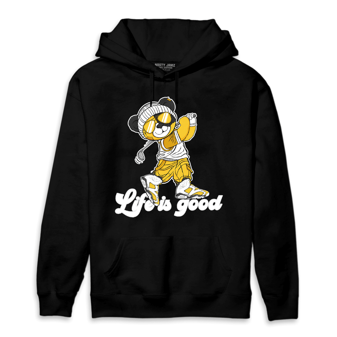 Yellow Ochre 6s Hoodie Match BER Like Golf - NastyJamz