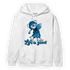 Powder Blue 9s Hoodie Match BER Like Golf - NastyJamz