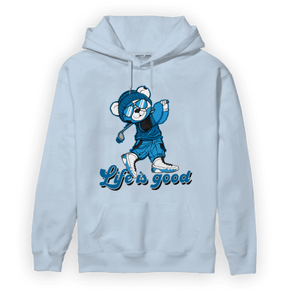 Powder Blue 9s Hoodie Match BER Like Golf - NastyJamz