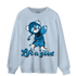 Powder Blue 9s Sweatshirt Match BER Like Golf - NastyJamz