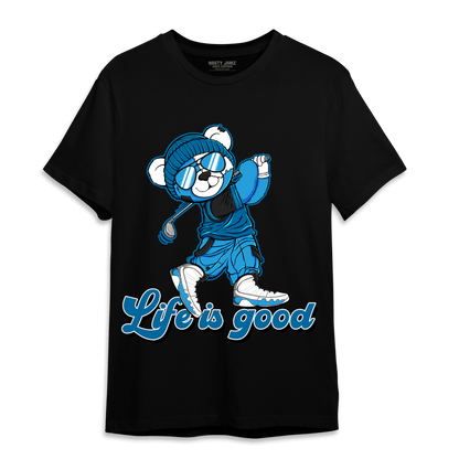 Powder Blue 9s T Shirt Match BER Like Golf - NastyJamz