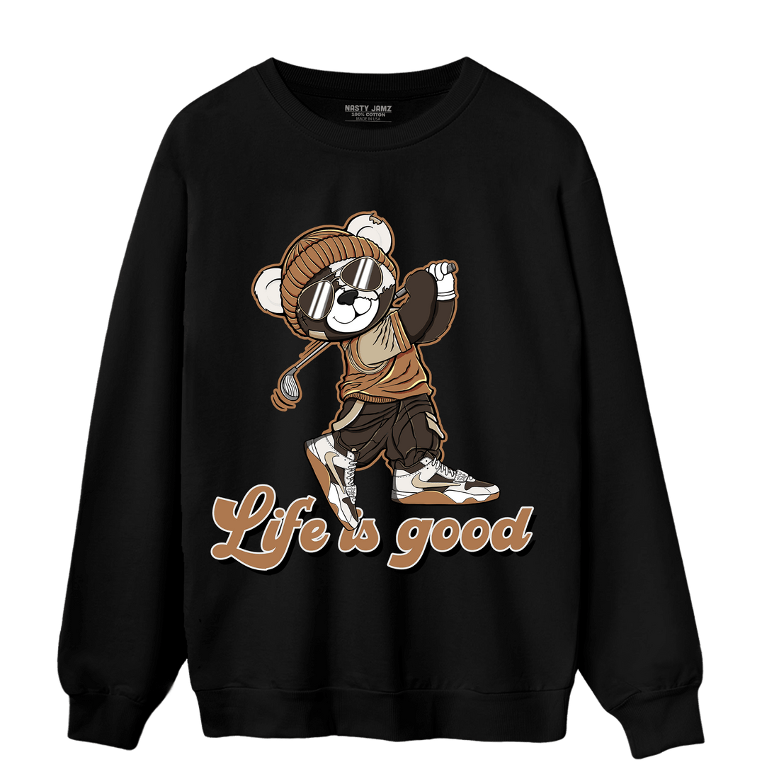 Jumpman Jack Sweatshirt Match BER Like Golf - NastyJamz