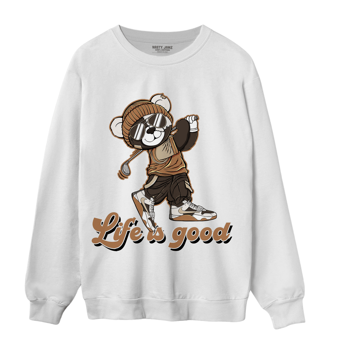 Jumpman Jack Sweatshirt Match BER Like Golf - NastyJamz