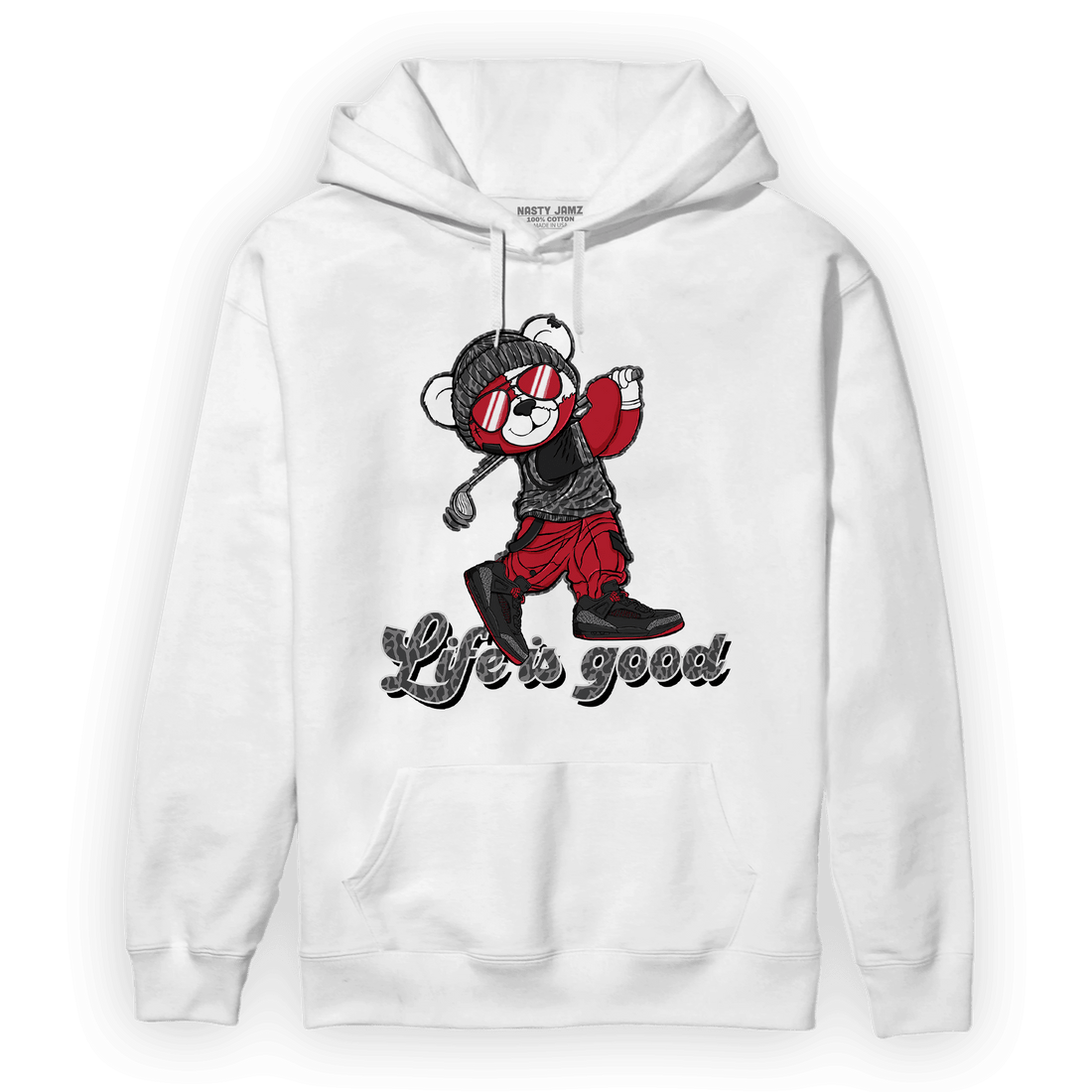 Spizike Low Bred Hoodie Match BER Like Golf - NastyJamz