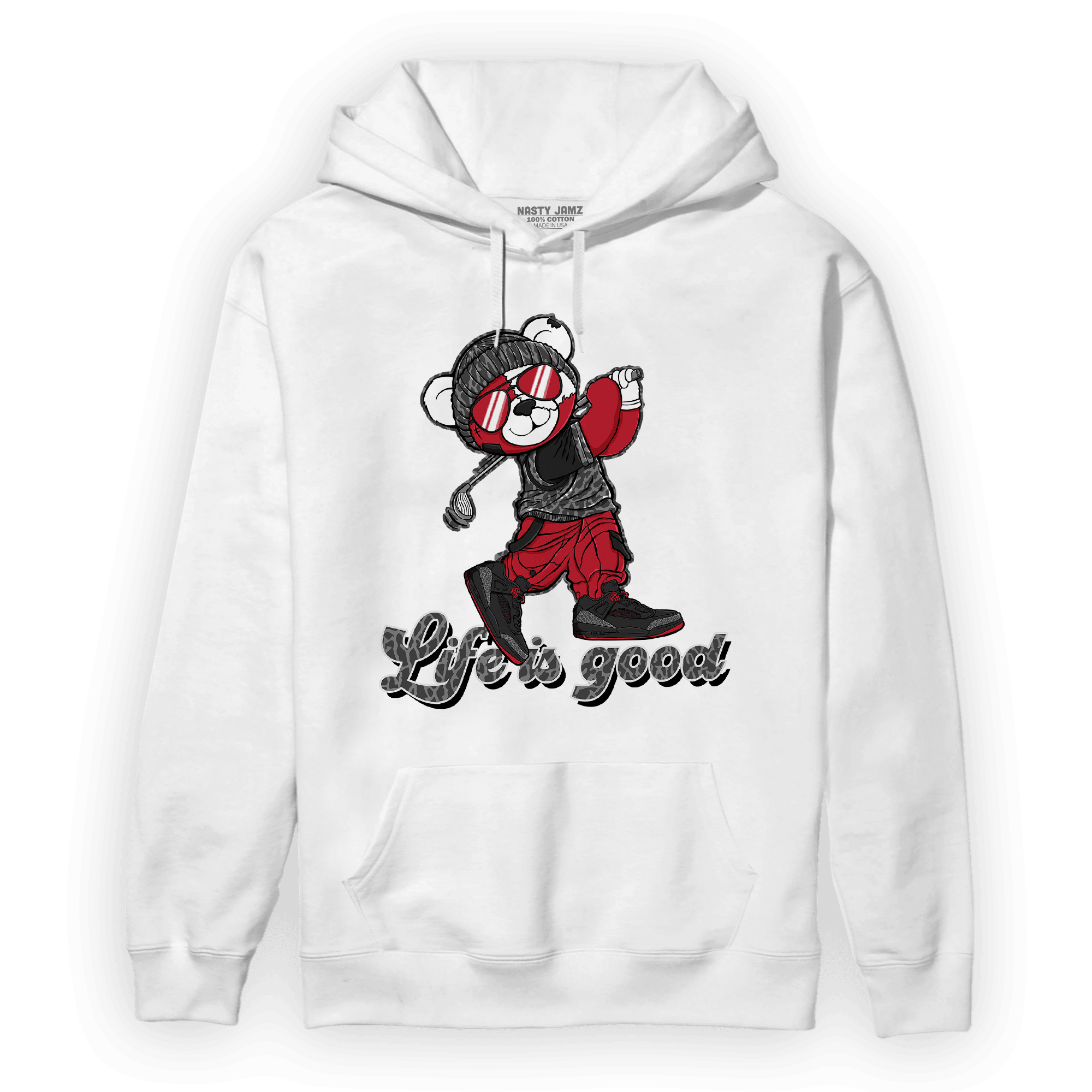 Spizike Low Bred Hoodie Match BER Like Golf - NastyJamz