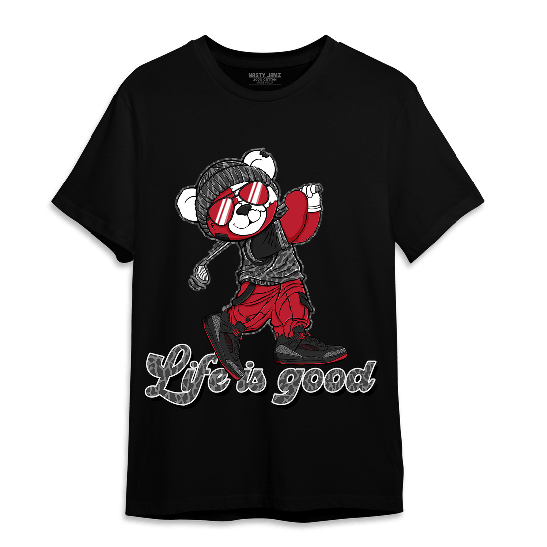 Spizike Low Bred T Shirt Match BER Like Golf - NastyJamz
