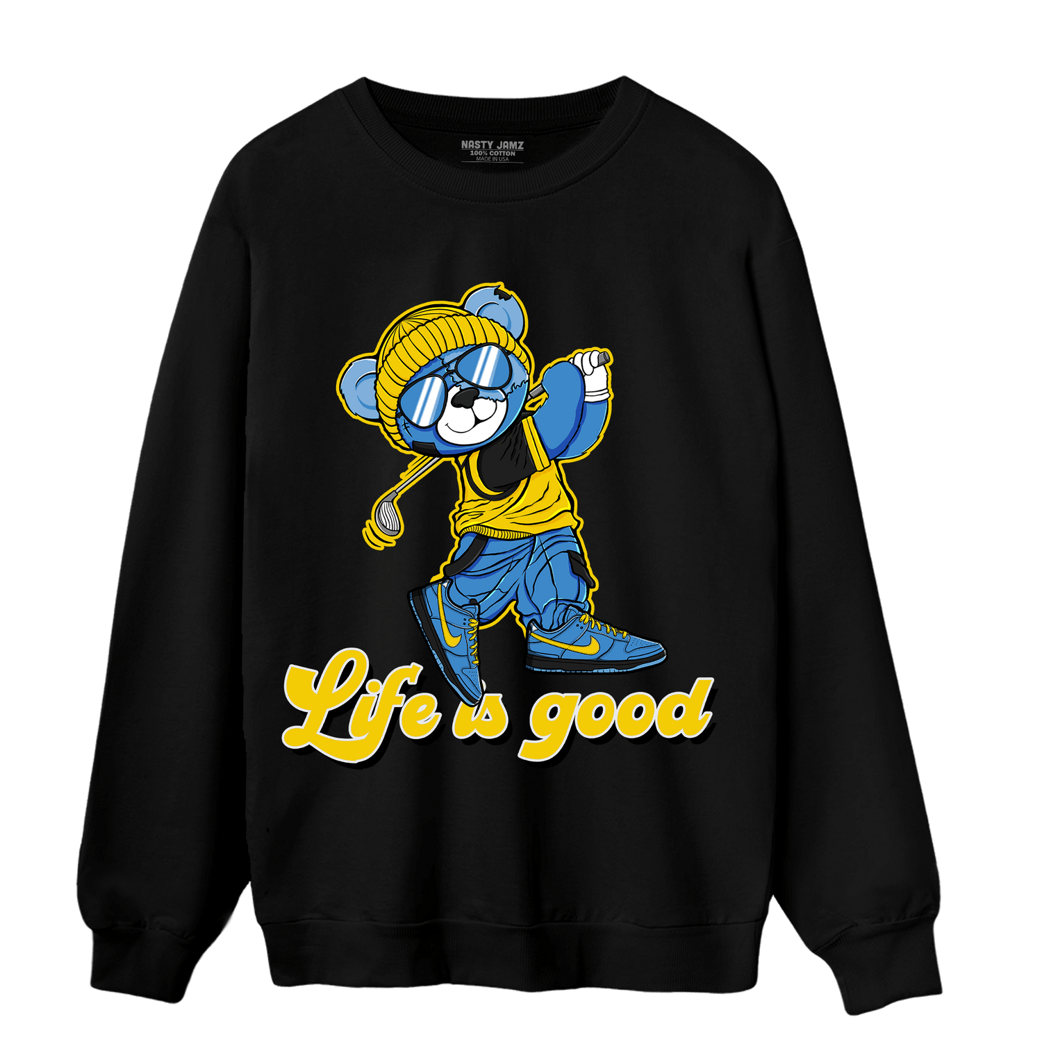 SB Dunk Bubbles Sweatshirt Match BER Like Golf - NastyJamz