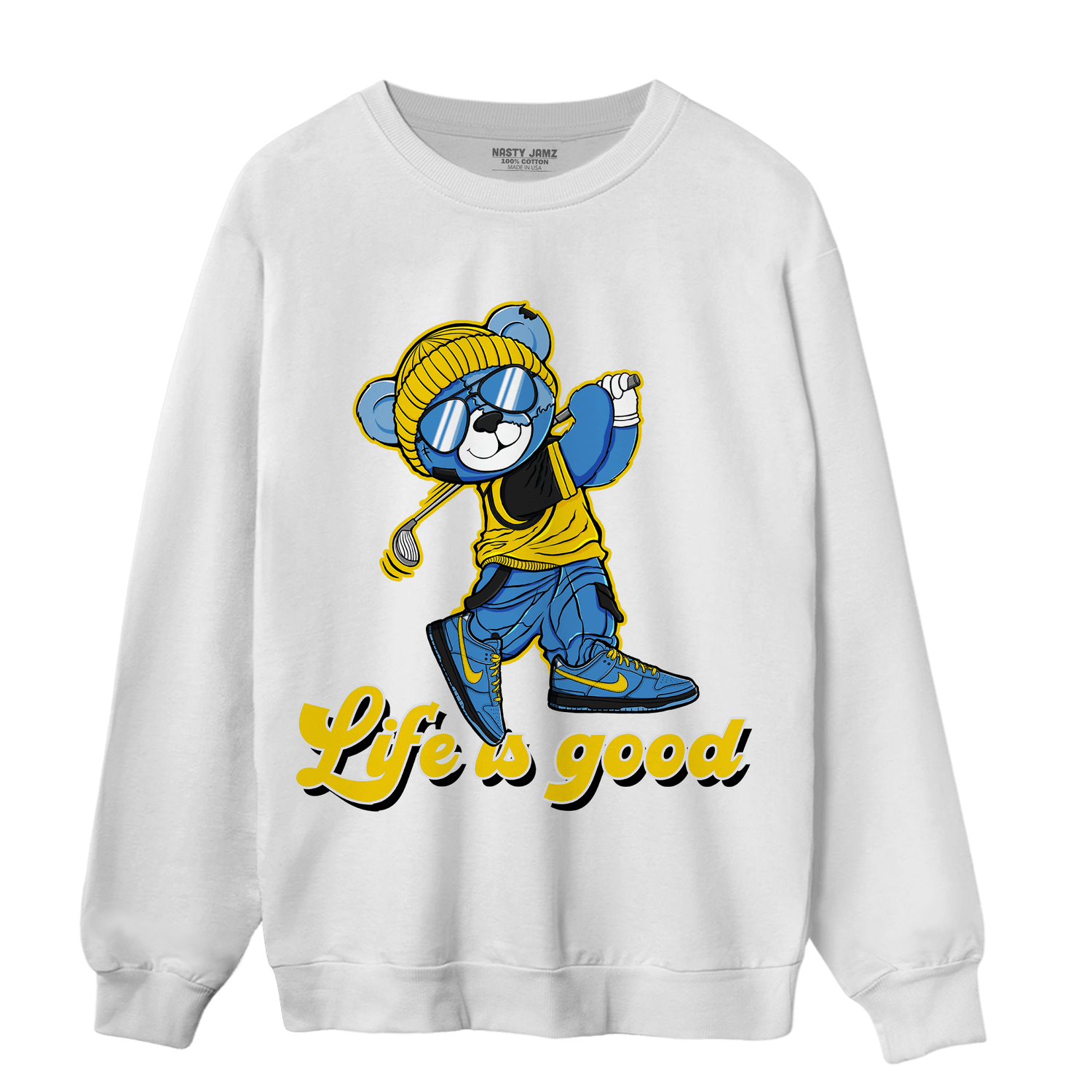 SB Dunk Bubbles Sweatshirt Match BER Like Golf - NastyJamz