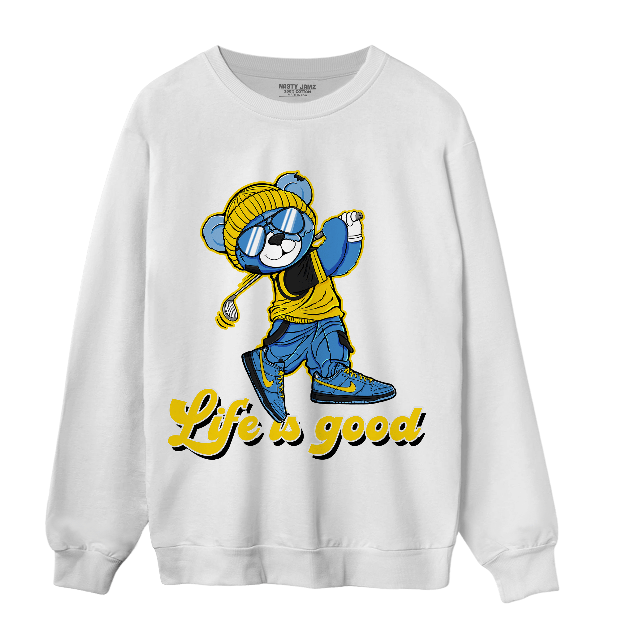 SB Dunk Bubbles Sweatshirt Match BER Like Golf - NastyJamz