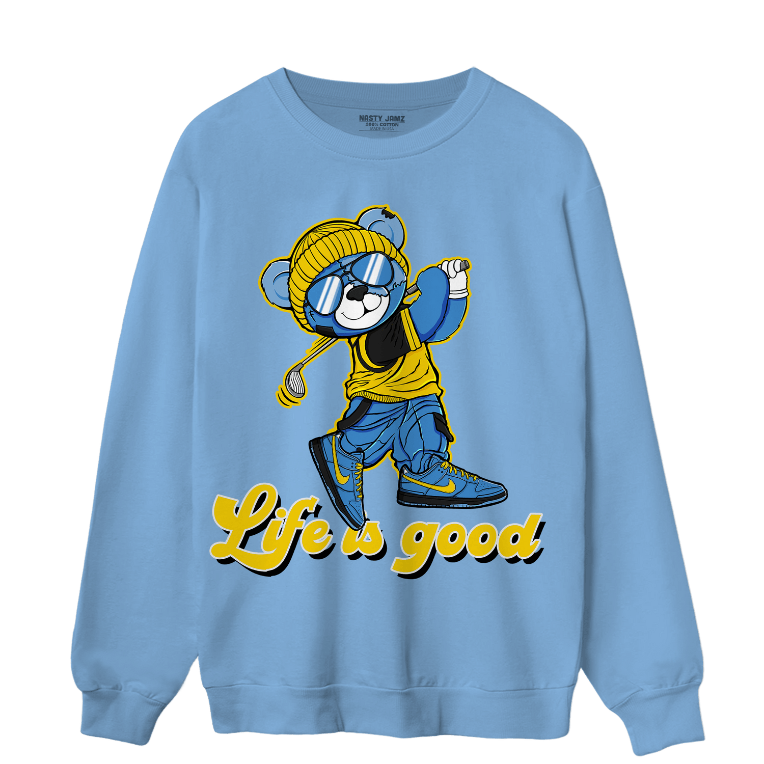 SB Dunk Bubbles Sweatshirt Match BER Like Golf - NastyJamz
