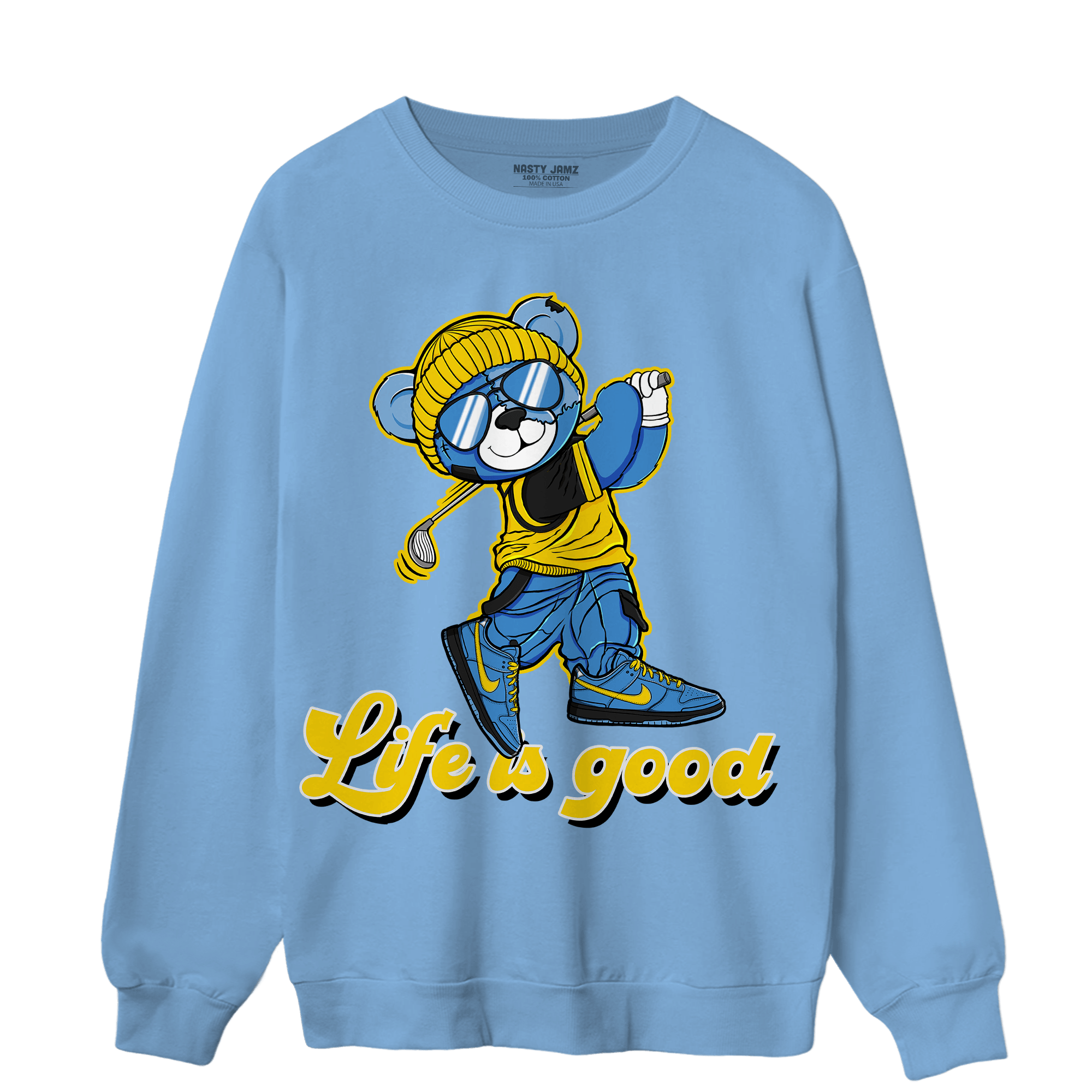 SB Dunk Bubbles Sweatshirt Match BER Like Golf - NastyJamz