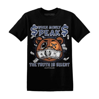 Low-Diffused-Blue-11s-T-Shirt-Match-BER-Money-Speaks-Truth-Silent
