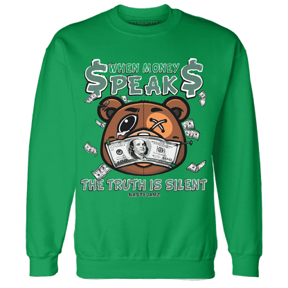 Nina CN Abney 3s Sweatshirt Match BER Money Speaks Truth Silent - NastyJamz