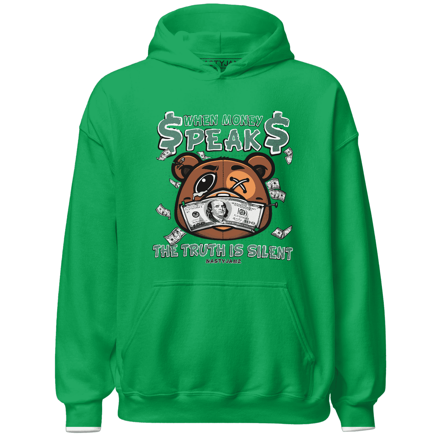 Nina CN Abney 3s Hoodie Match BER Money Speaks Truth Silent - NastyJamz