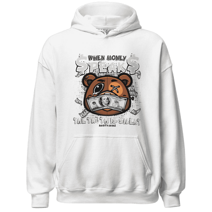 Quaiii 54s Hoodie Match BER Money Speaks Truth Silent - NastyJamz