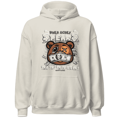 Quaiii 54s Hoodie Match BER Money Speaks Truth Silent - NastyJamz
