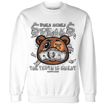 Paris Olympicsss 4s Sweatshirt Match BER Money Speaks Truth Silent - NastyJamz