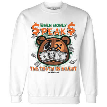 MAM Hurricanes 5s Sweatshirt Match BER Money Speaks Truth Silent - NastyJamz