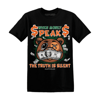 MAM Hurricanes 5s T Shirt Match BER Money Speaks Truth Silent - NastyJamz