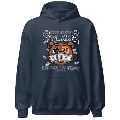 White-Navy-6s-Hoodie-Match-BER-Money-Speaks-Truth-Silent