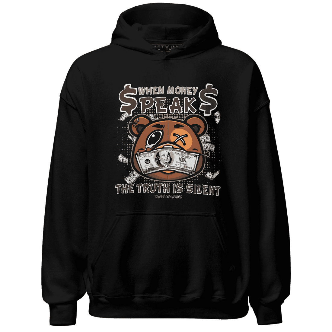 Dunk Low Baroque Brown Hoodie Match BER Money Speaks Truth Silent - NastyJamz