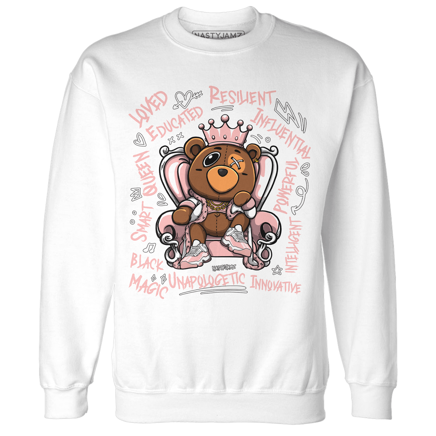 Low Legend Pink 11s Sweatshirt Match BER Self Definition - NastyJamz