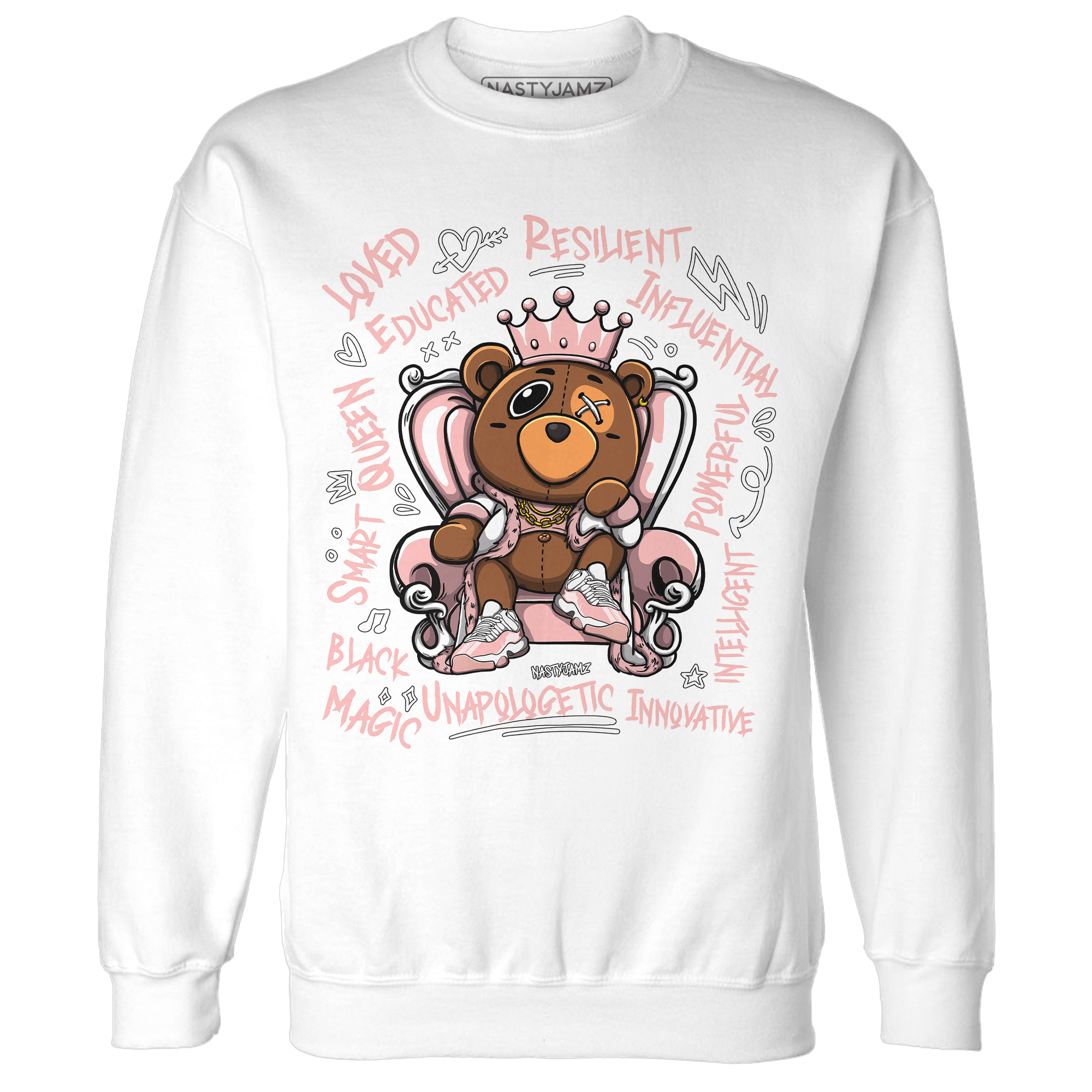 Low Legend Pink 11s Sweatshirt Match BER Self Definition - NastyJamz