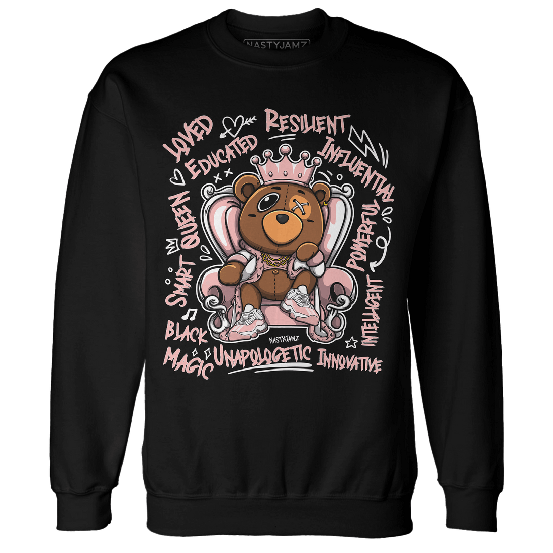 Low Legend Pink 11s Sweatshirt Match BER Self Definition - NastyJamz