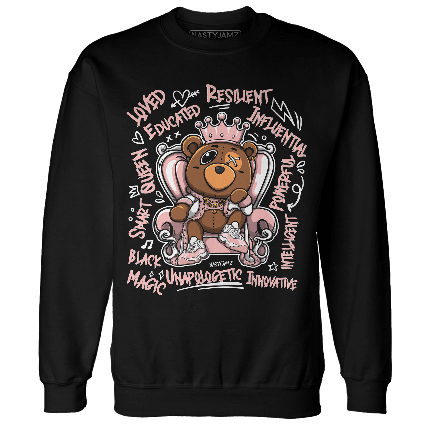 Low Legend Pink 11s Sweatshirt Match BER Self Definition - NastyJamz