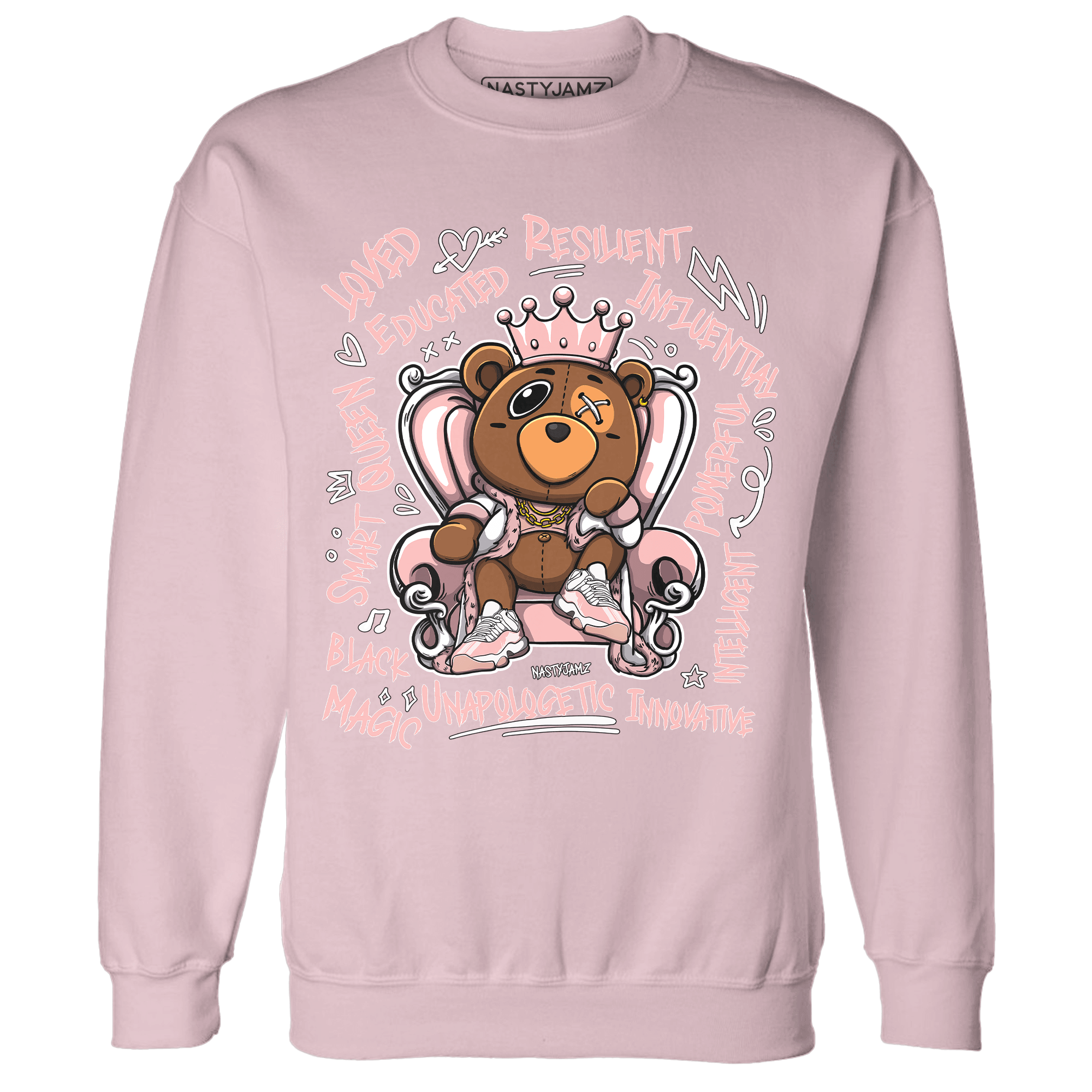 Low Legend Pink 11s Sweatshirt Match BER Self Definition - NastyJamz