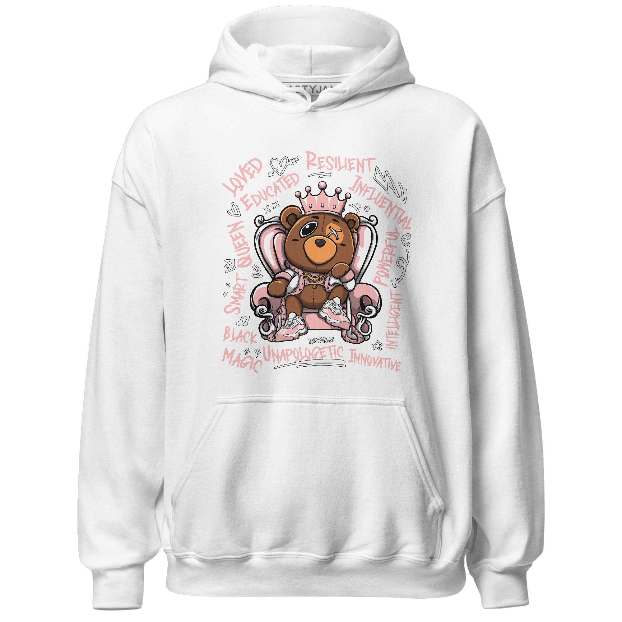 Low Legend Pink 11s Hoodie Match BER Self Definition - NastyJamz
