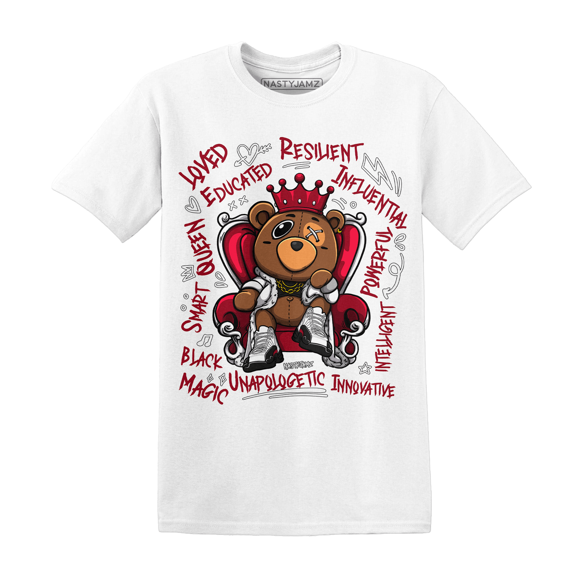 Retro Red Taxi 12s T Shirt Match BER Self Definition - NastyJamz