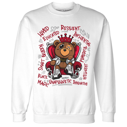 Retro Red Taxi 12s Sweatshirt Match BER Self Definition - NastyJamz