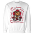 Retro Red Taxi 12s Sweatshirt Match BER Self Definition - NastyJamz
