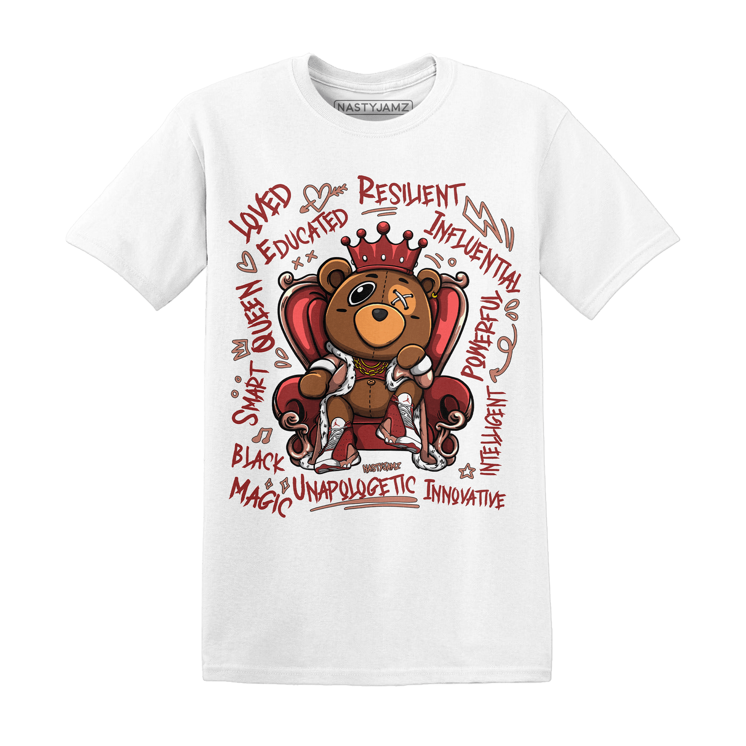 Dune Red 13s T Shirt Match BER Self Definition - NastyJamz