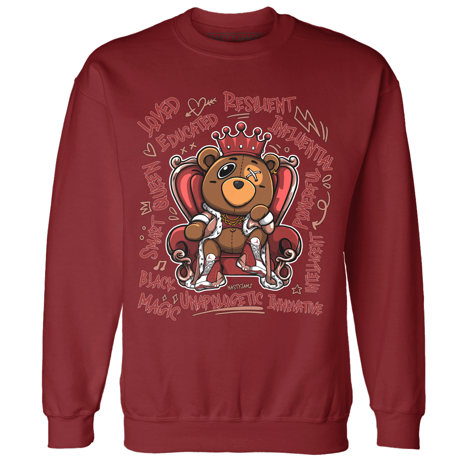 Dune Red 13s Sweatshirt Match BER Self Definition - NastyJamz
