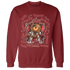 Dune Red 13s Sweatshirt Match BER Self Definition - NastyJamz