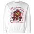 High 85 Metallic Burgundy 1s Sweatshirt Match BER Self Definition - NastyJamz