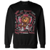 High 85 Metallic Burgundy 1s Sweatshirt Match BER Self Definition - NastyJamz