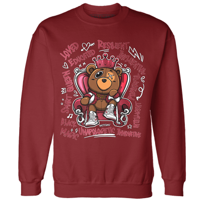 High 85 Metallic Burgundy 1s Sweatshirt Match BER Self Definition - NastyJamz