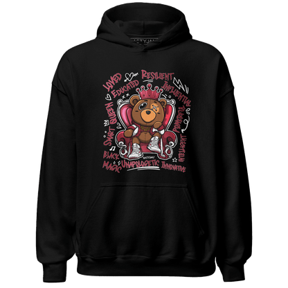High 85 Metallic Burgundy 1s Hoodie Match BER Self Definition - NastyJamz