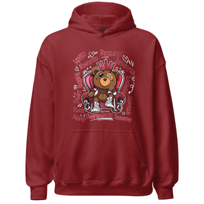 High 85 Metallic Burgundy 1s Hoodie Match BER Self Definition - NastyJamz