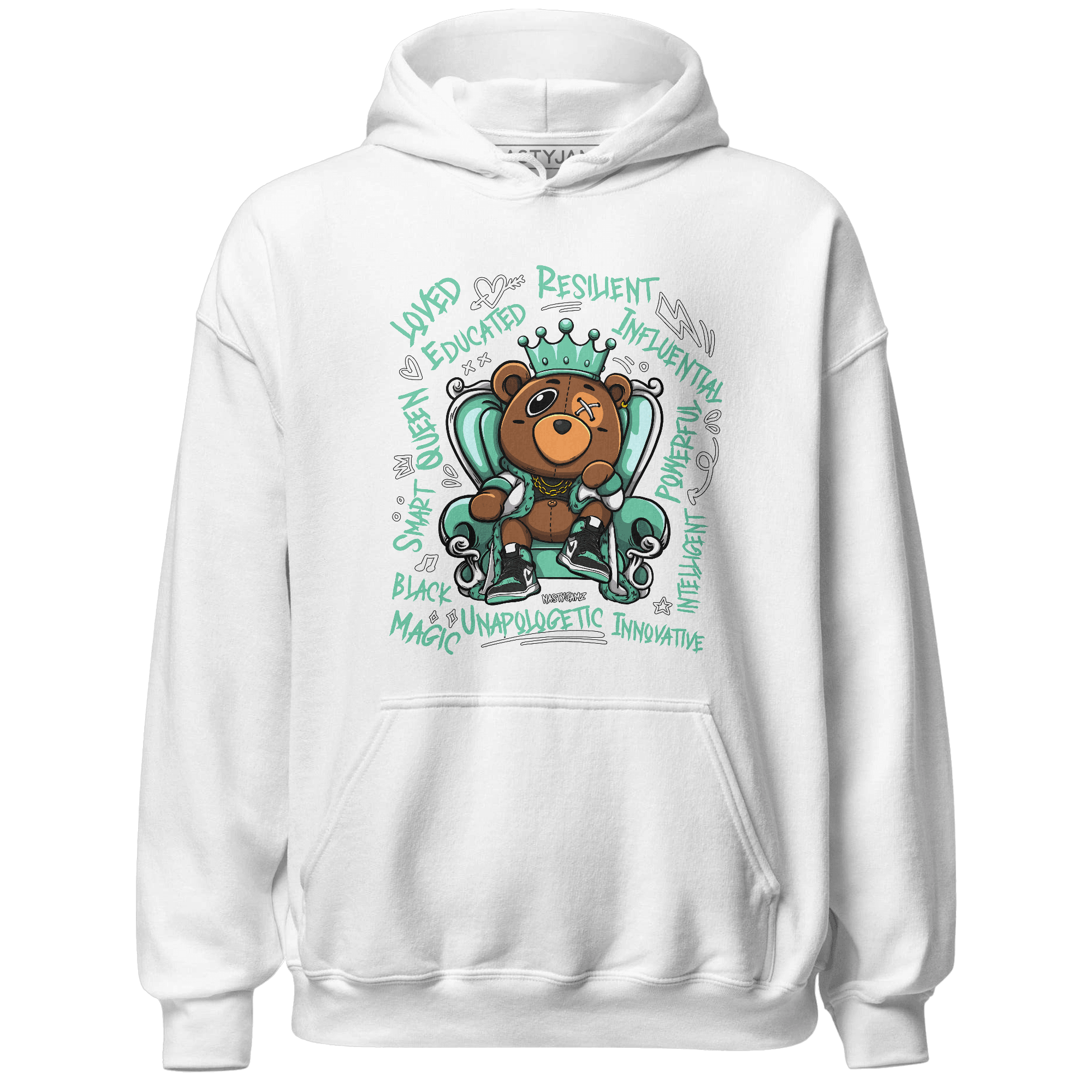 High OG Green Glow 1s Hoodie Match BER Self Definition - NastyJamz