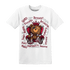 High White Team Red 1s T Shirt Match BER Self Definition - NastyJamz