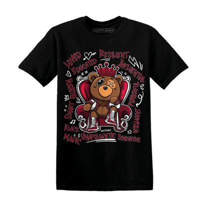 High White Team Red 1s T Shirt Match BER Self Definition - NastyJamz