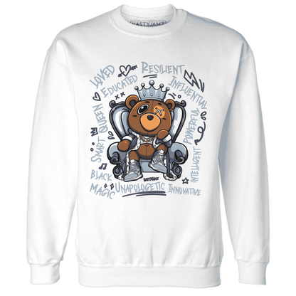 Mid Diffused Blue Grey 1s Sweatshirt Match BER Self Definition - NastyJamz